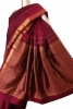 Pure Handloom Rain Drop Butta Kanjeevaram Silk Saree